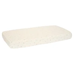 Crib fitted sheet - White - Fairy Garden - Fairy Blossom