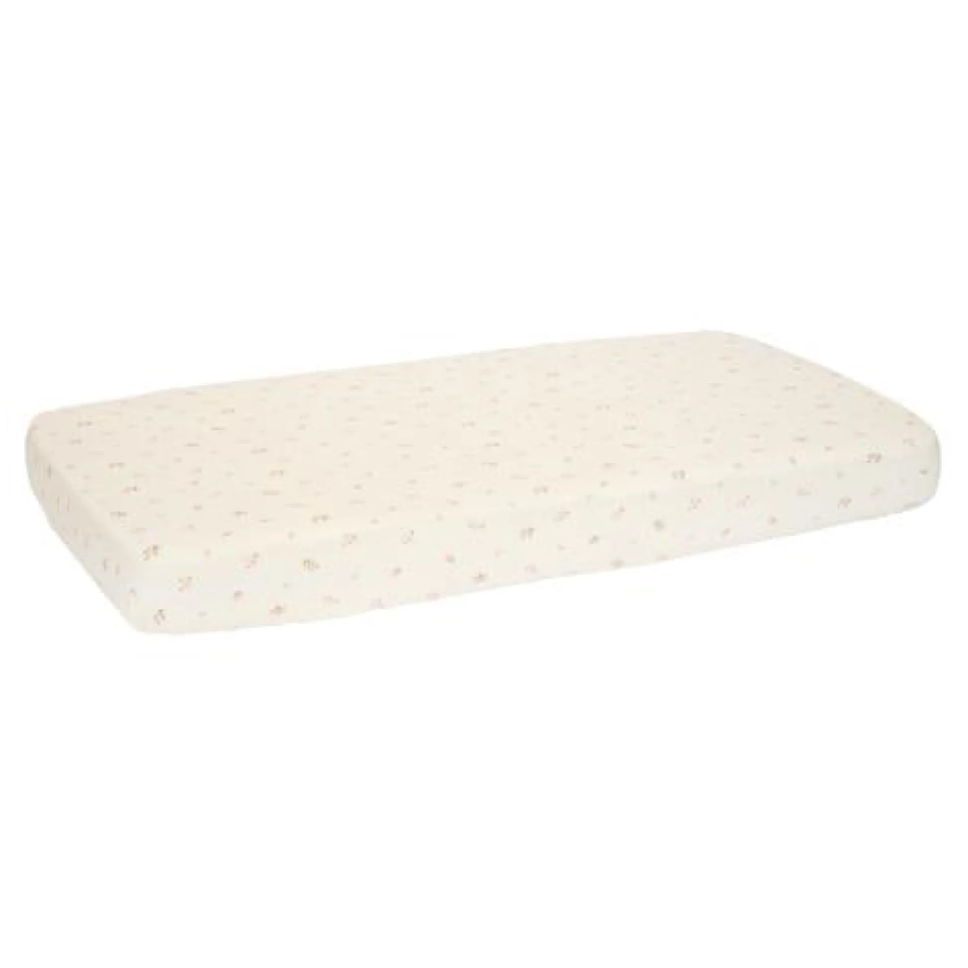 Crib fitted sheet - White - Fairy Garden - Fairy Blossom