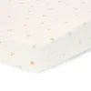 Crib fitted sheet - White - Forest Friends - Forest Treasures