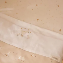 Crib fitted sheet - White - Newborn Naturals - Little Goose