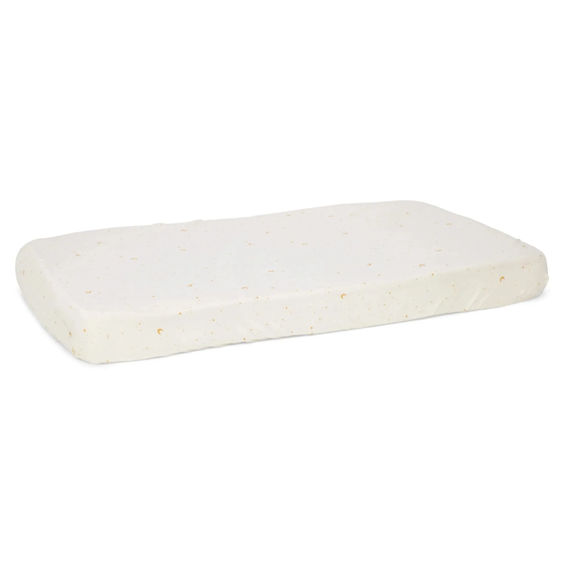 Crib fitted sheet - White - Newborn Naturals - Little Goose