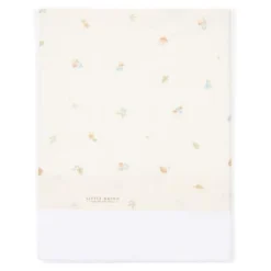 Crib Sheet - White - Forest Friends - Forest Treasures