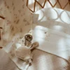 Crib sheet - White - Newborn Naturals - Baby Bunny