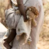 Cuddle cloth Lion - Yellow