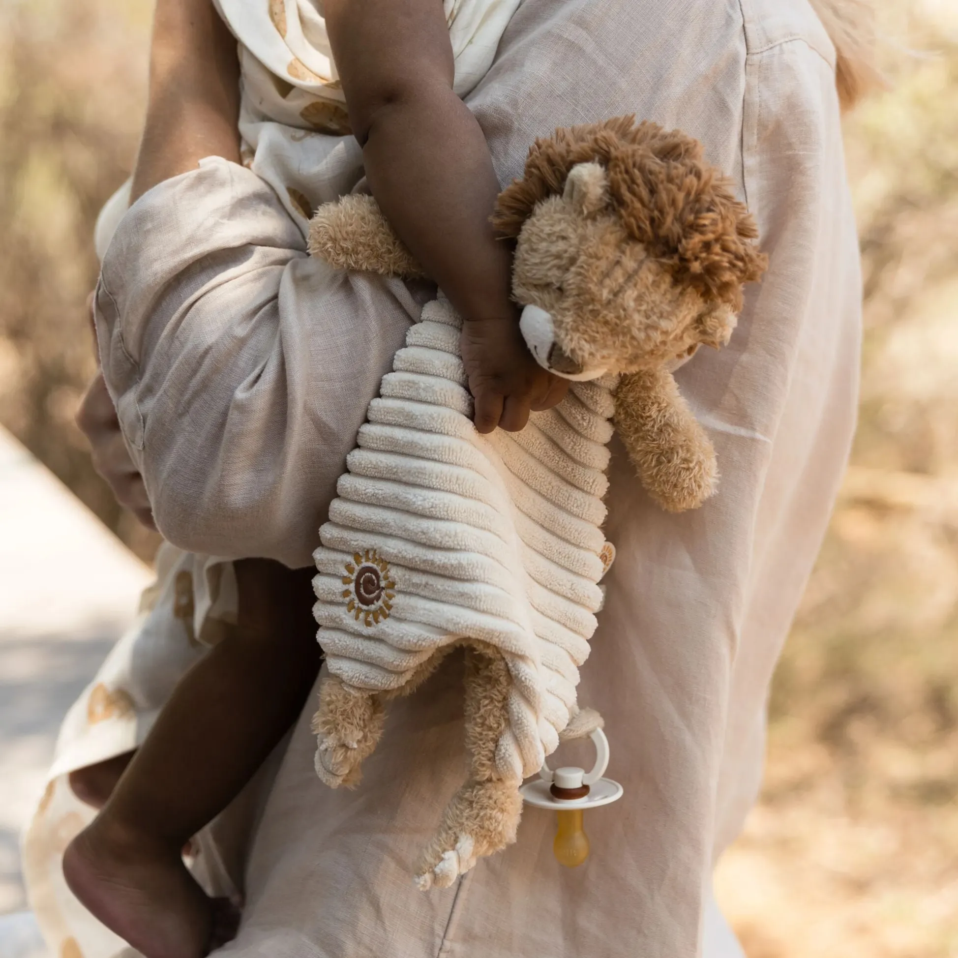Cuddle cloth Lion - Yellow