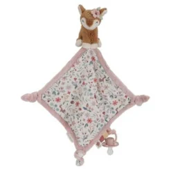 Cuddle cloth print Deer - Fairy Garden - Pink - Fairy Garden