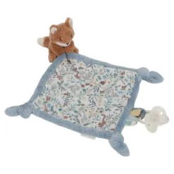 Cuddle cloth print Fox - Forest Friends - Blue - Forest Friends