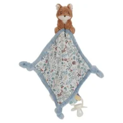Cuddle cloth print Fox - Forest Friends - Blue - Forest Friends