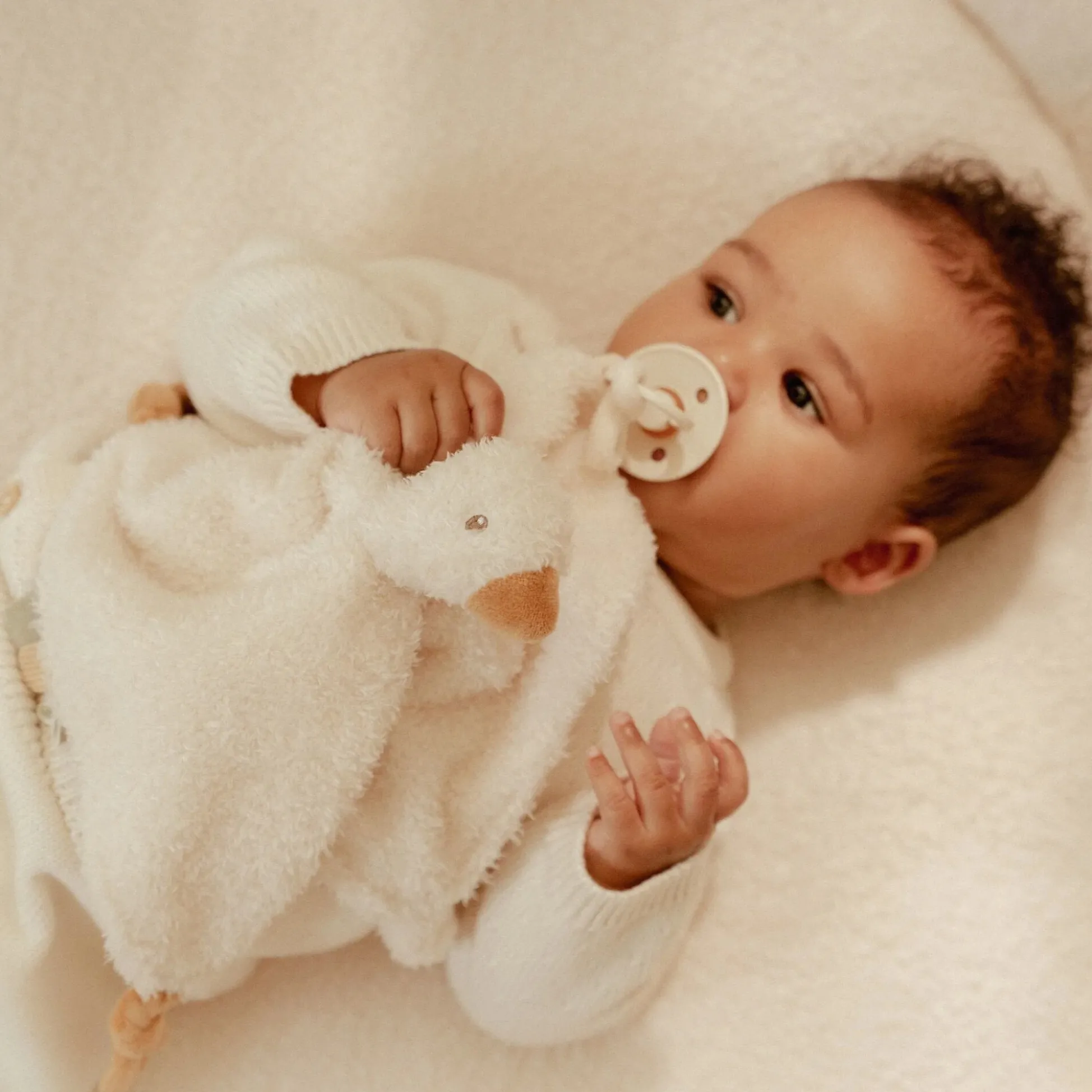 Cuddle cloth - White - Little Goose