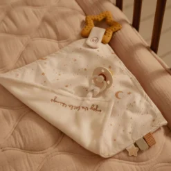 Cuddle cloth with teething ring - Newborn Naturals