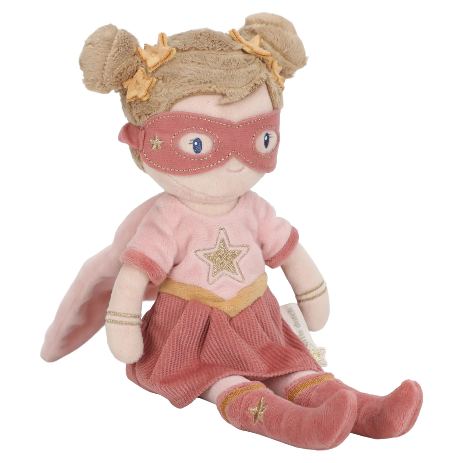Cuddle Doll Superhero Rosa - 35 cm