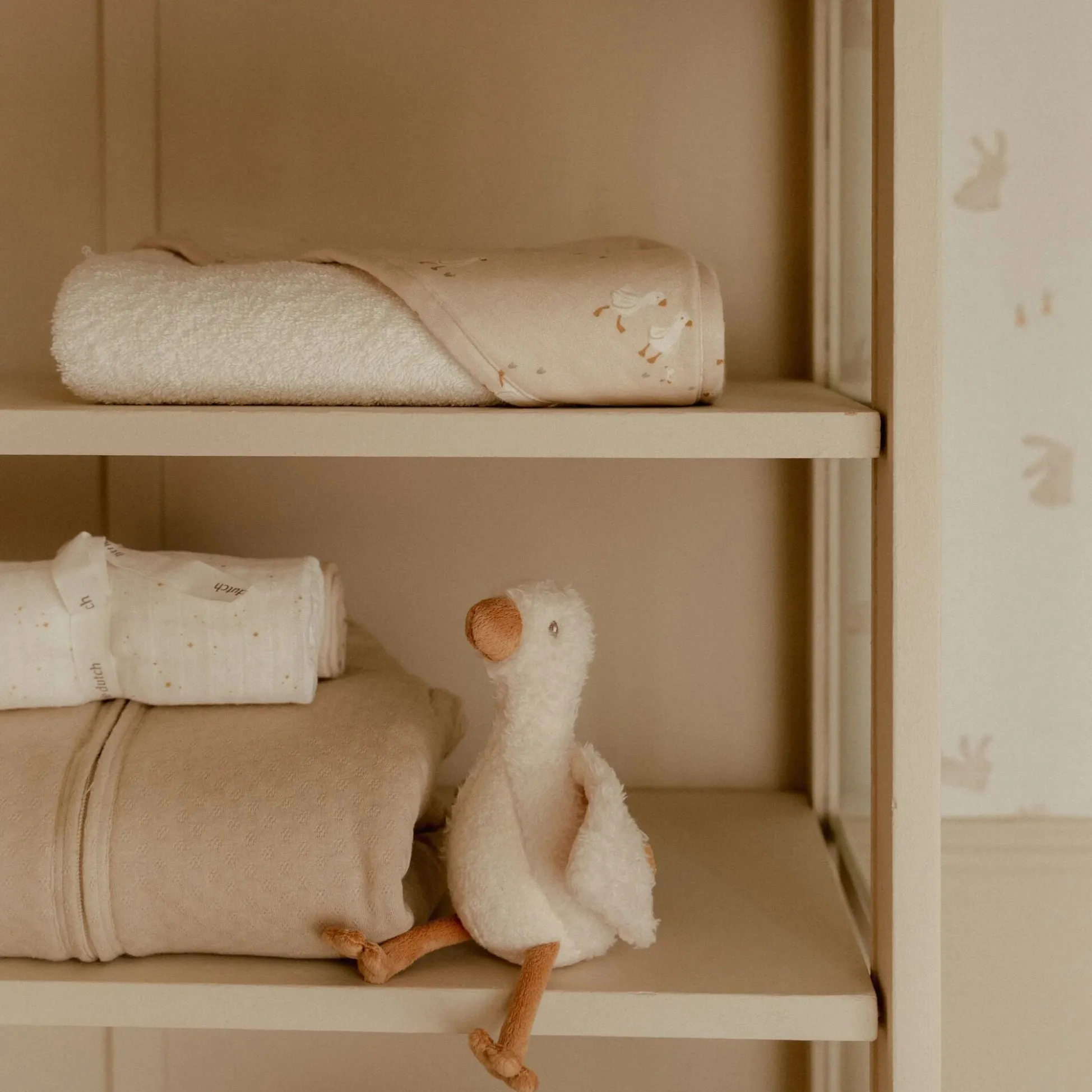 Cuddle Goose 17 cm - White - Little Goose