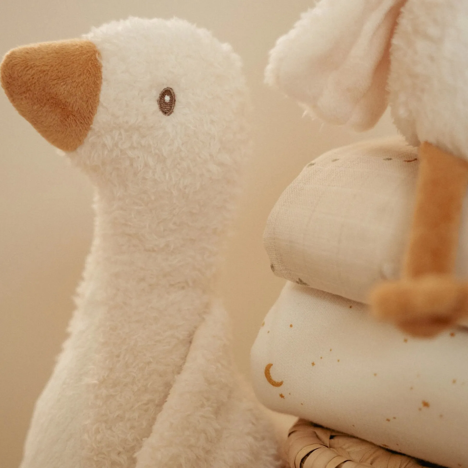 Cuddle Goose 25 cm - White - Little Goose