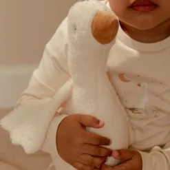 Cuddle Goose 25 cm - White - Little Goose