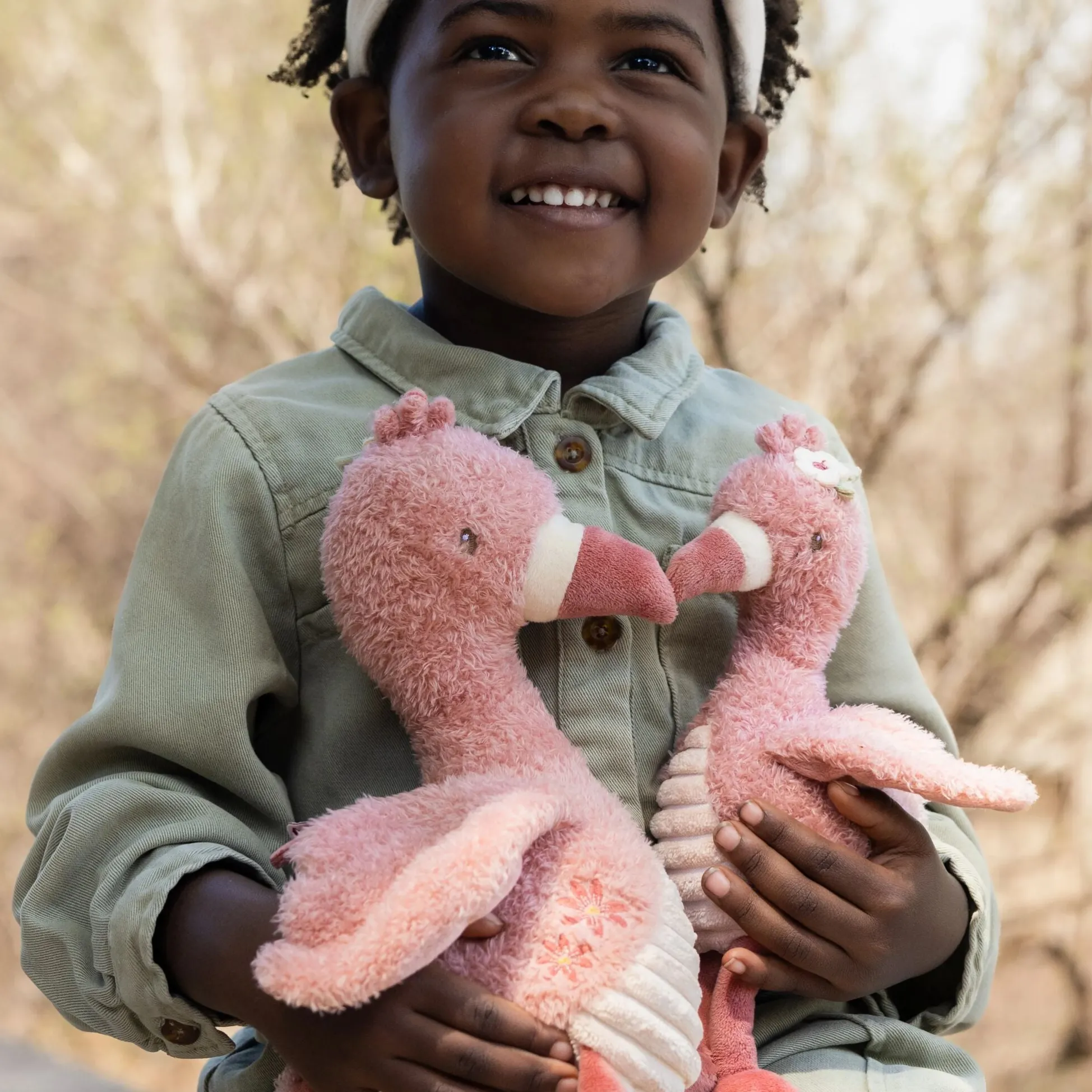 Cuddly toy Flamingo - Pink - 35 cm