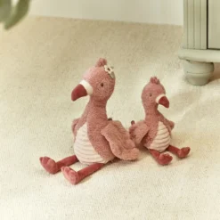 Cuddly toy Flamingo - Pink - 17 cm