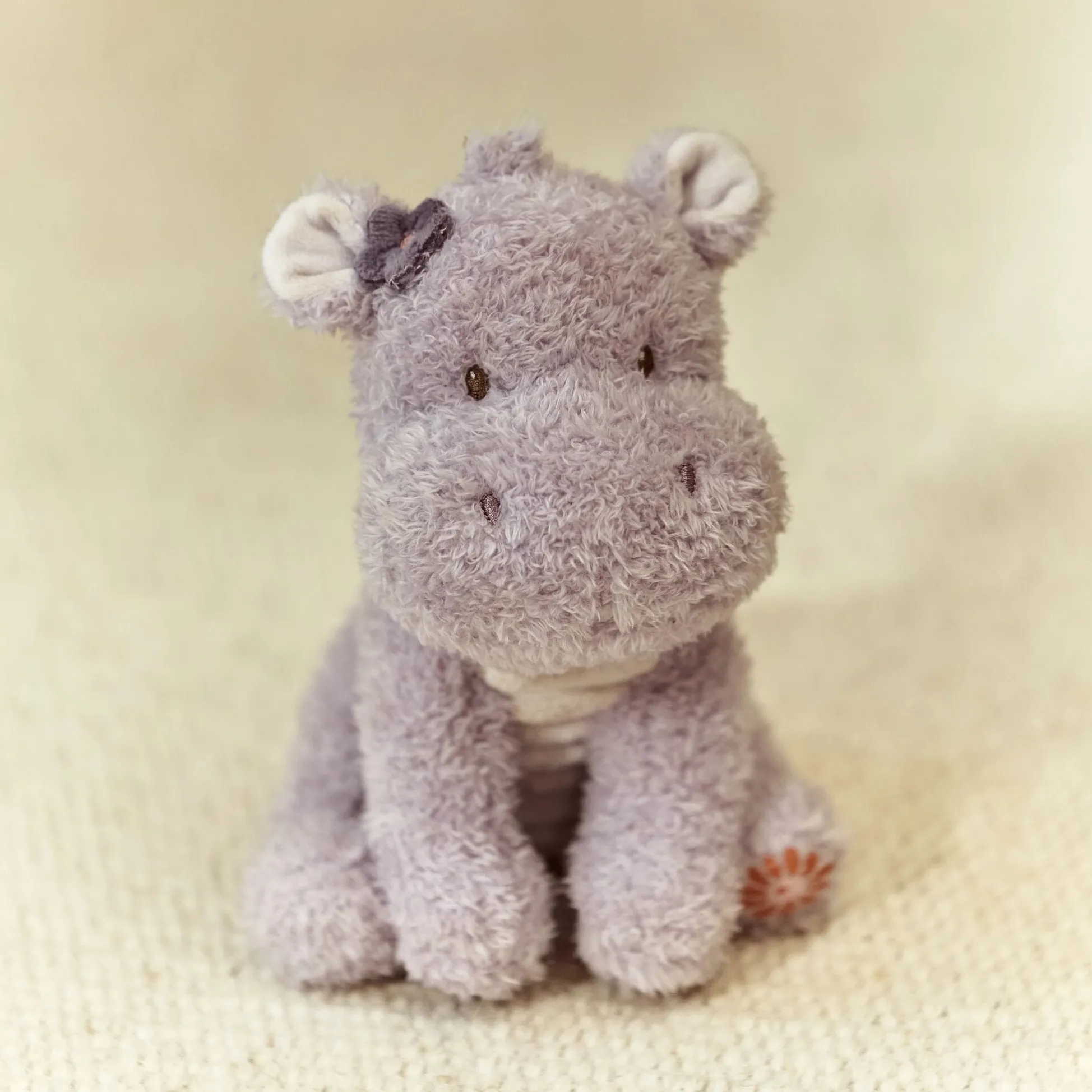 Cuddly toy Hippopotamus - Gray