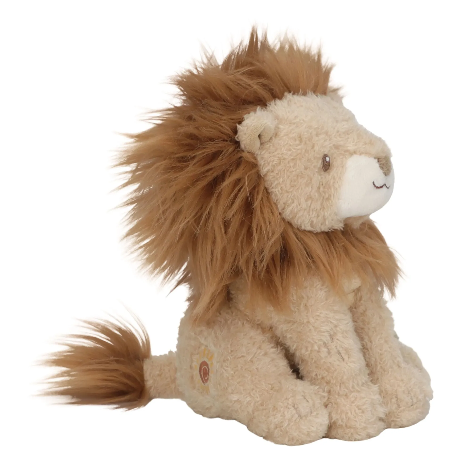 Cuddly toy Lion - Yellow - 17 cm