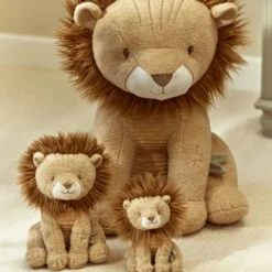Cuddly toy Lion - Yellow - 17 cm