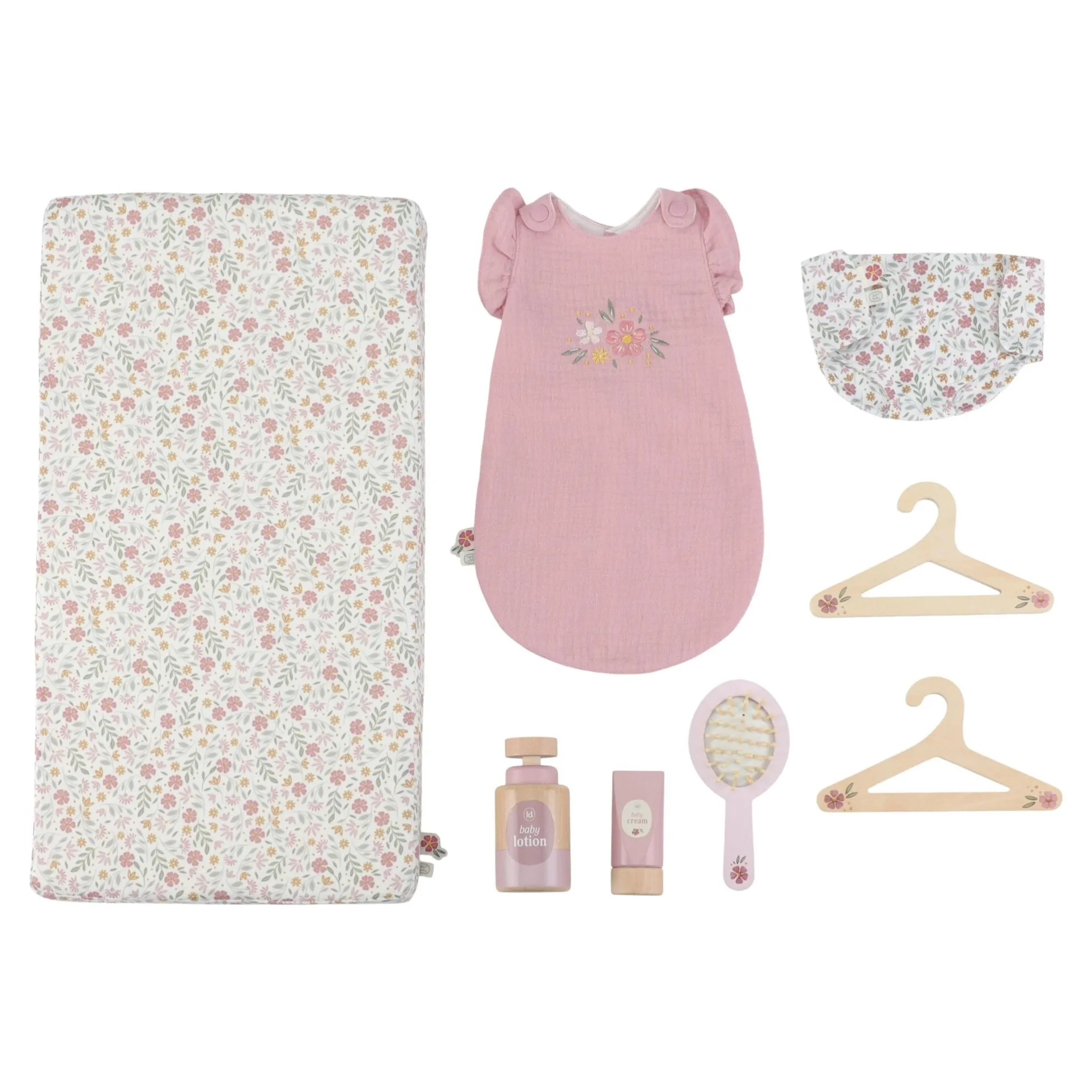 Doll changing table – Pink – Essentials
