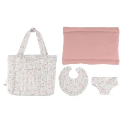 Doll diaper bag – Multicolored – Essentials – Soft Flowers