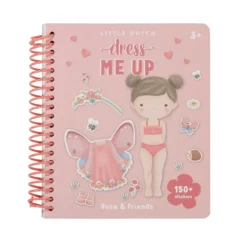 Dressing and sticker book Rosa & Friends