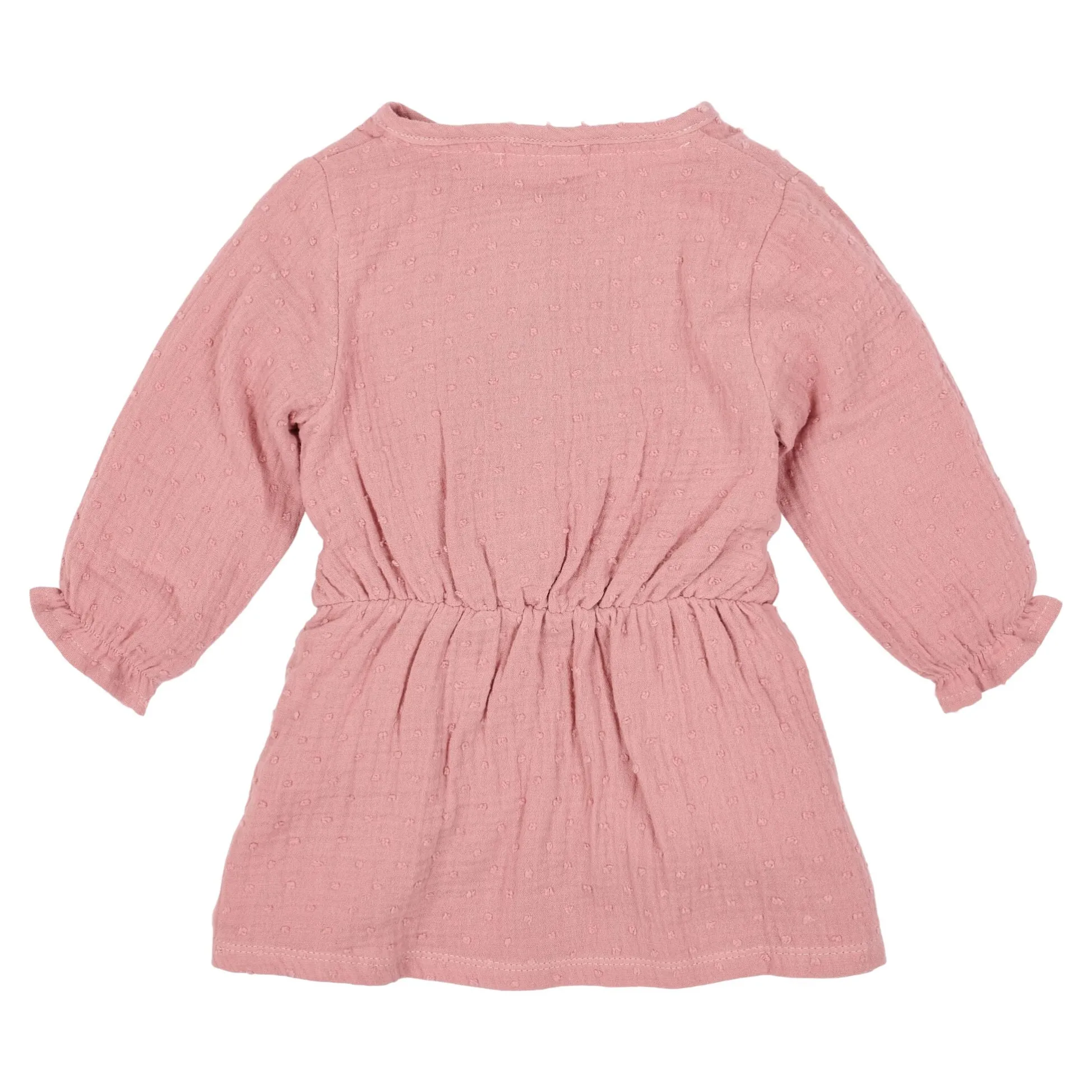 Dress - Long Sleeve - Pink