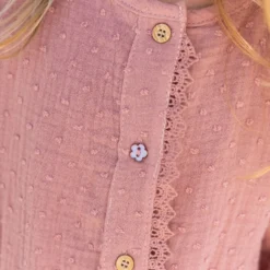 Dress - Long Sleeve - Pink