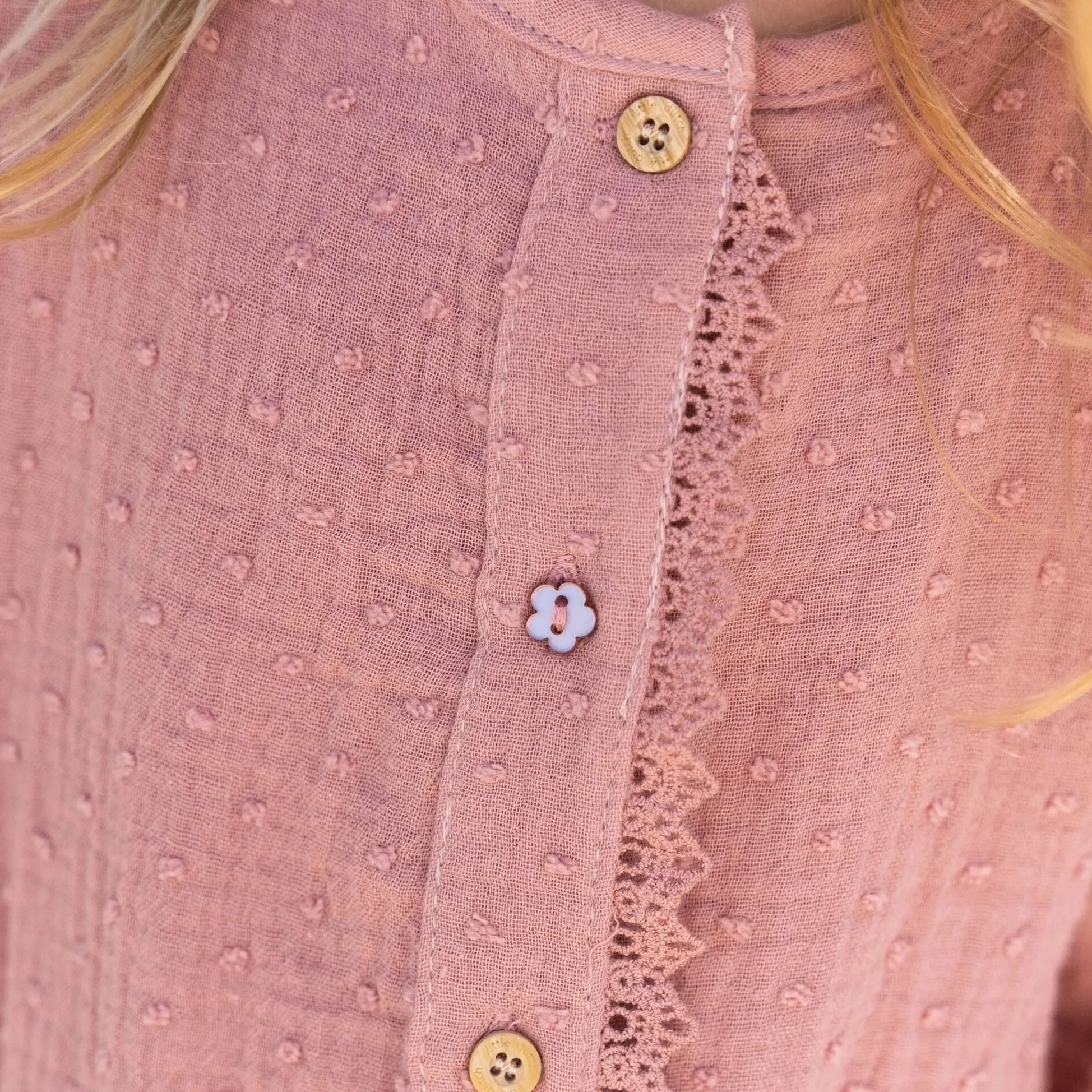Dress - Long Sleeve - Pink