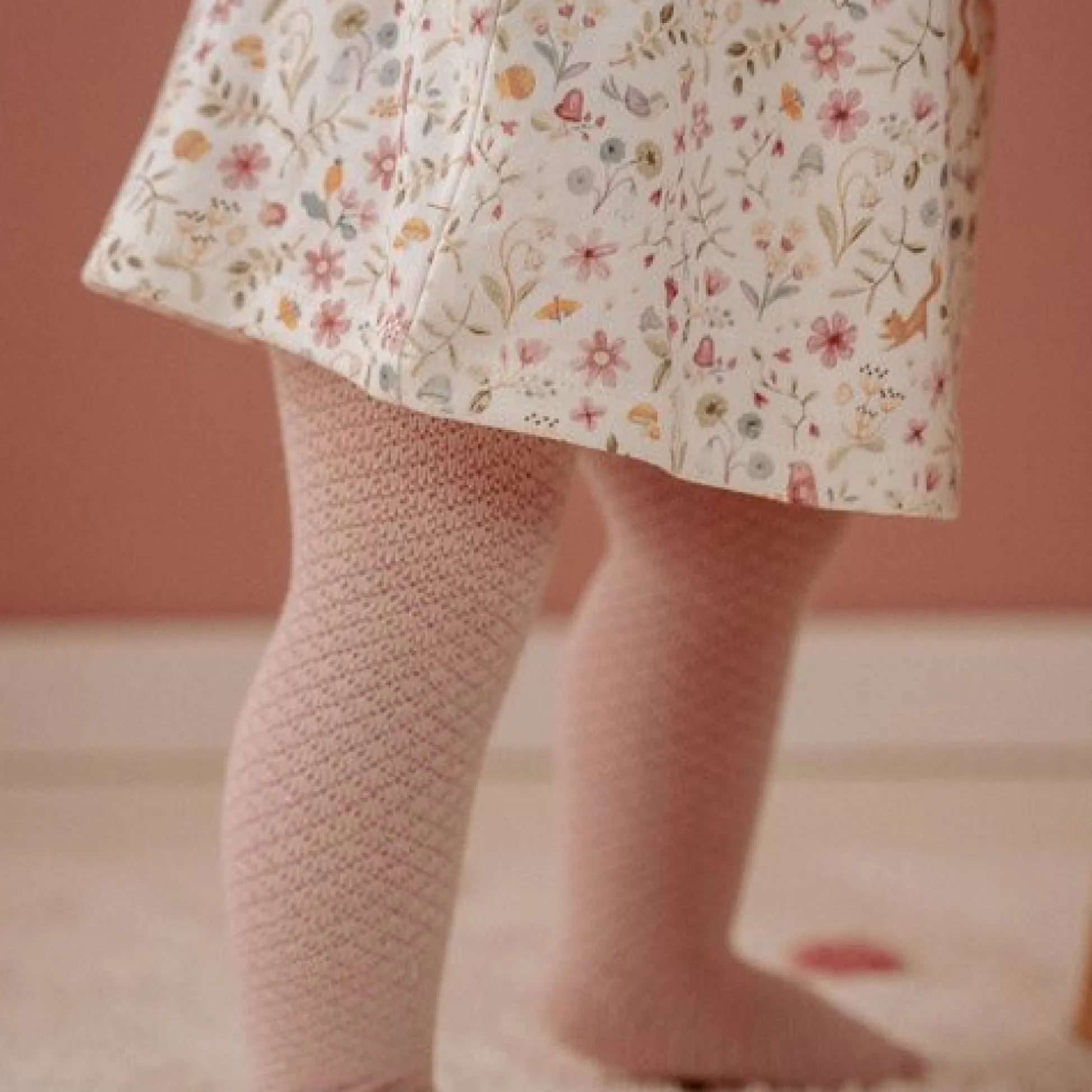 Dress long sleeve - White - Fairy Garden