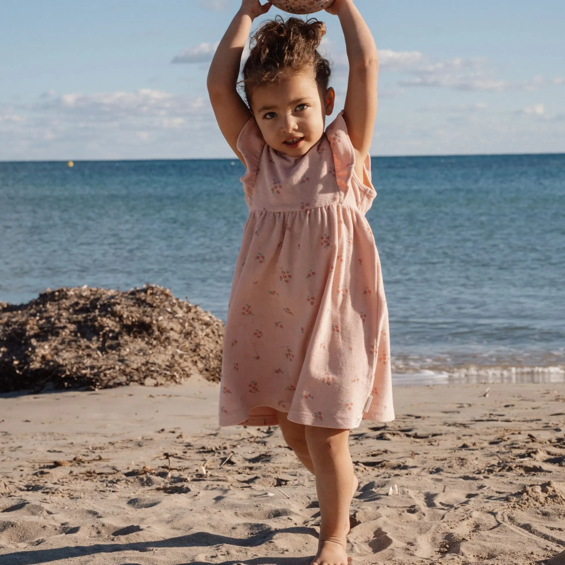 Dress - Pink - Floral Print