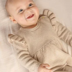Dress - Sand - Newborn Naturals