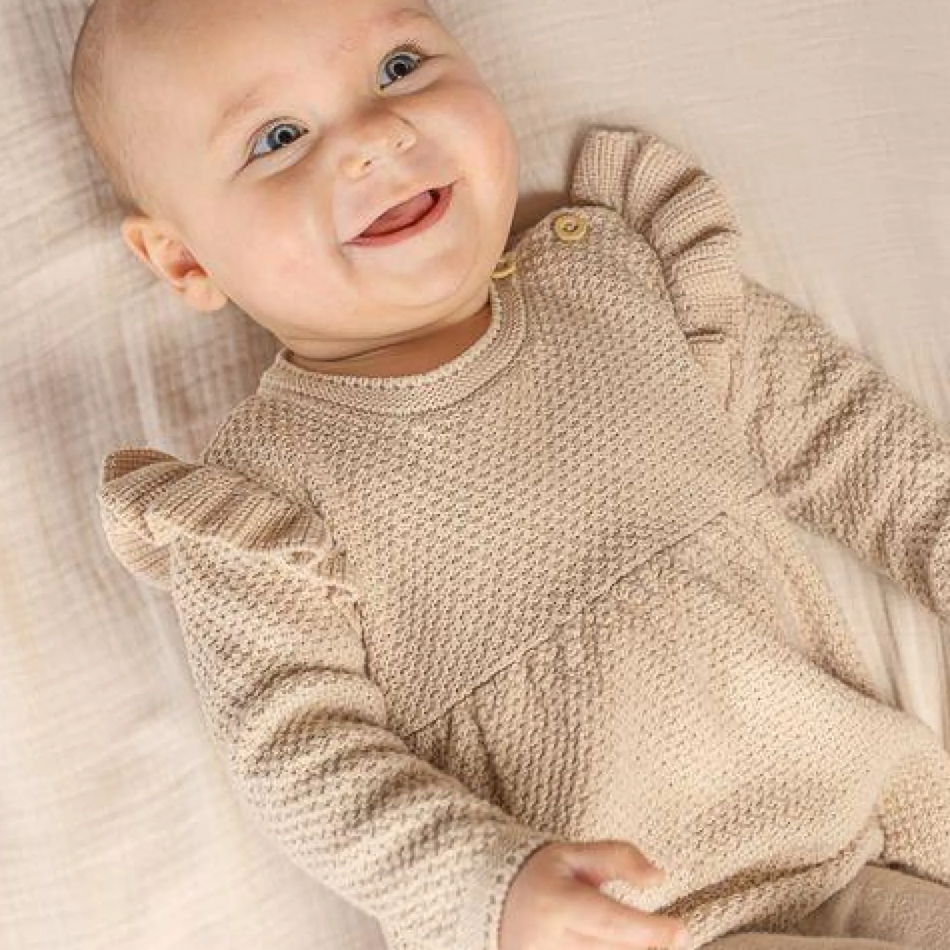 Dress - Sand - Newborn Naturals
