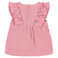 Dress - Sleeveless - Pink
