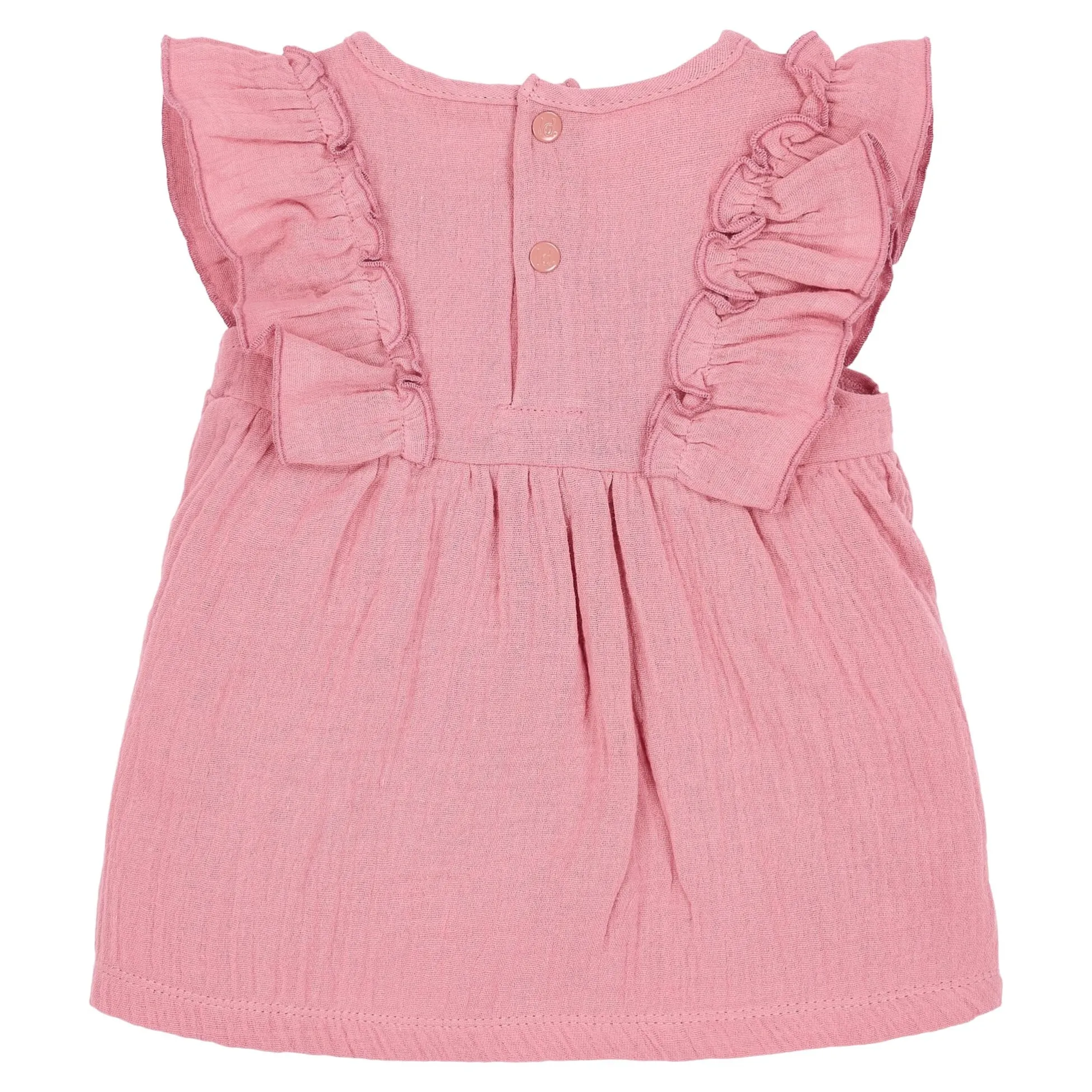 Dress - Sleeveless - Pink