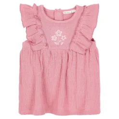 Dress - Sleeveless - Pink