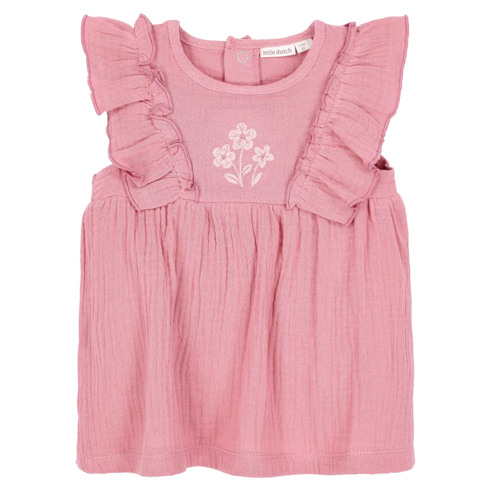 Dress - Sleeveless - Pink