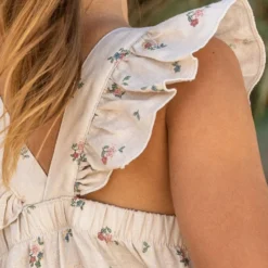 Dress - Sleeveless - Sand - Fairy Bloom