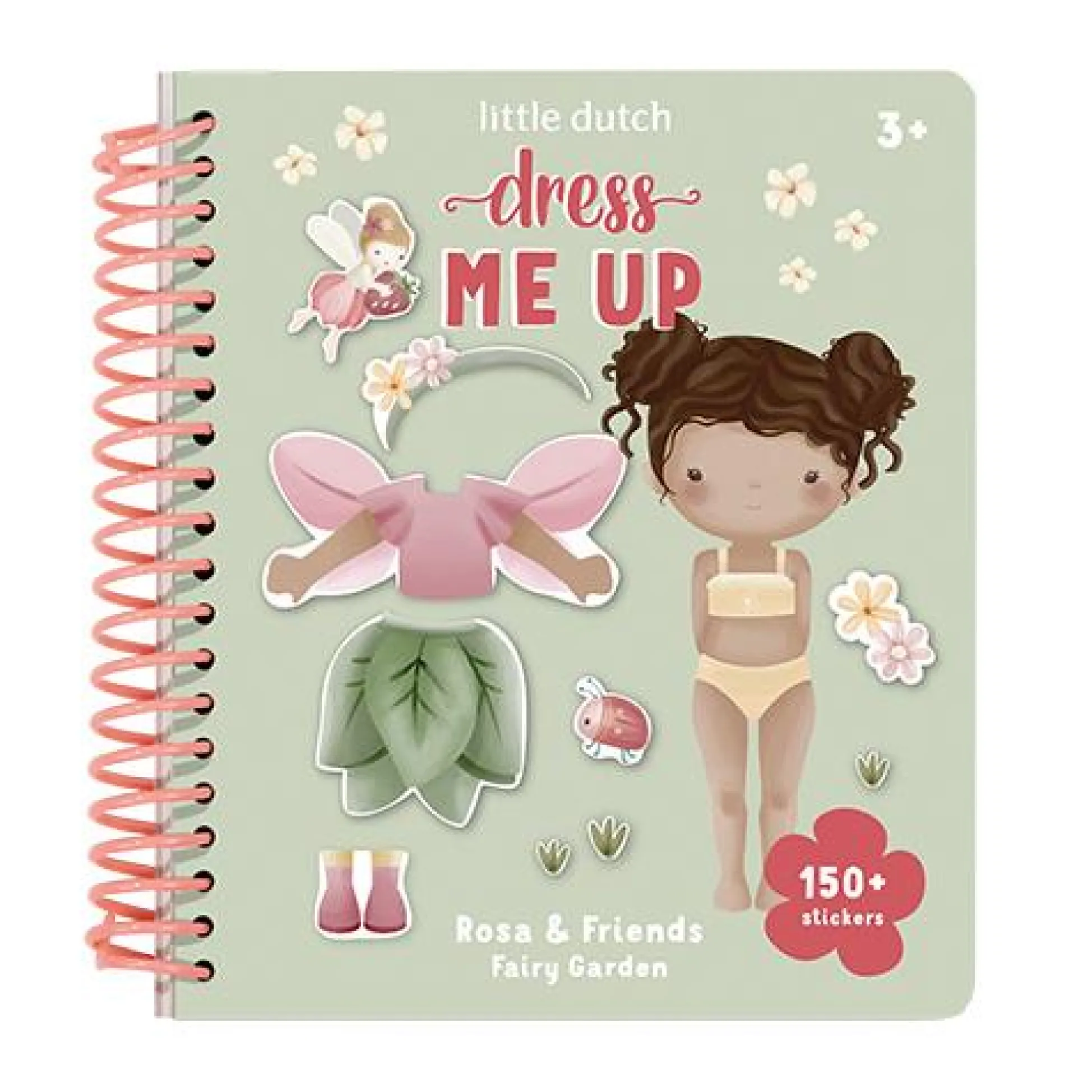 Dress-up and sticker book - Fairy Garden