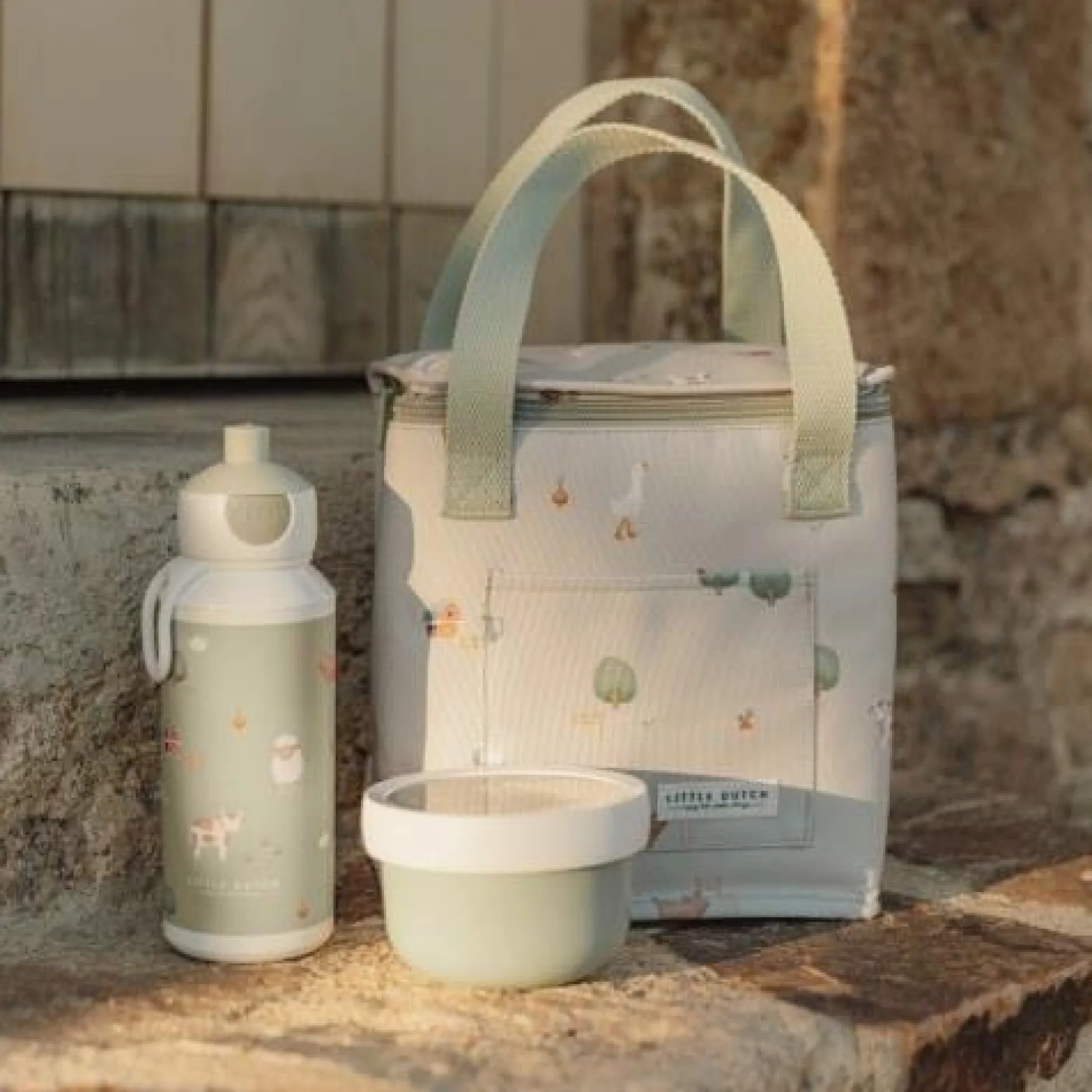 Drinking bottle - Green - Little Farm