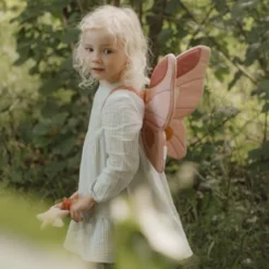 Fairy wings and magic wand - Pink - Fairy Garden