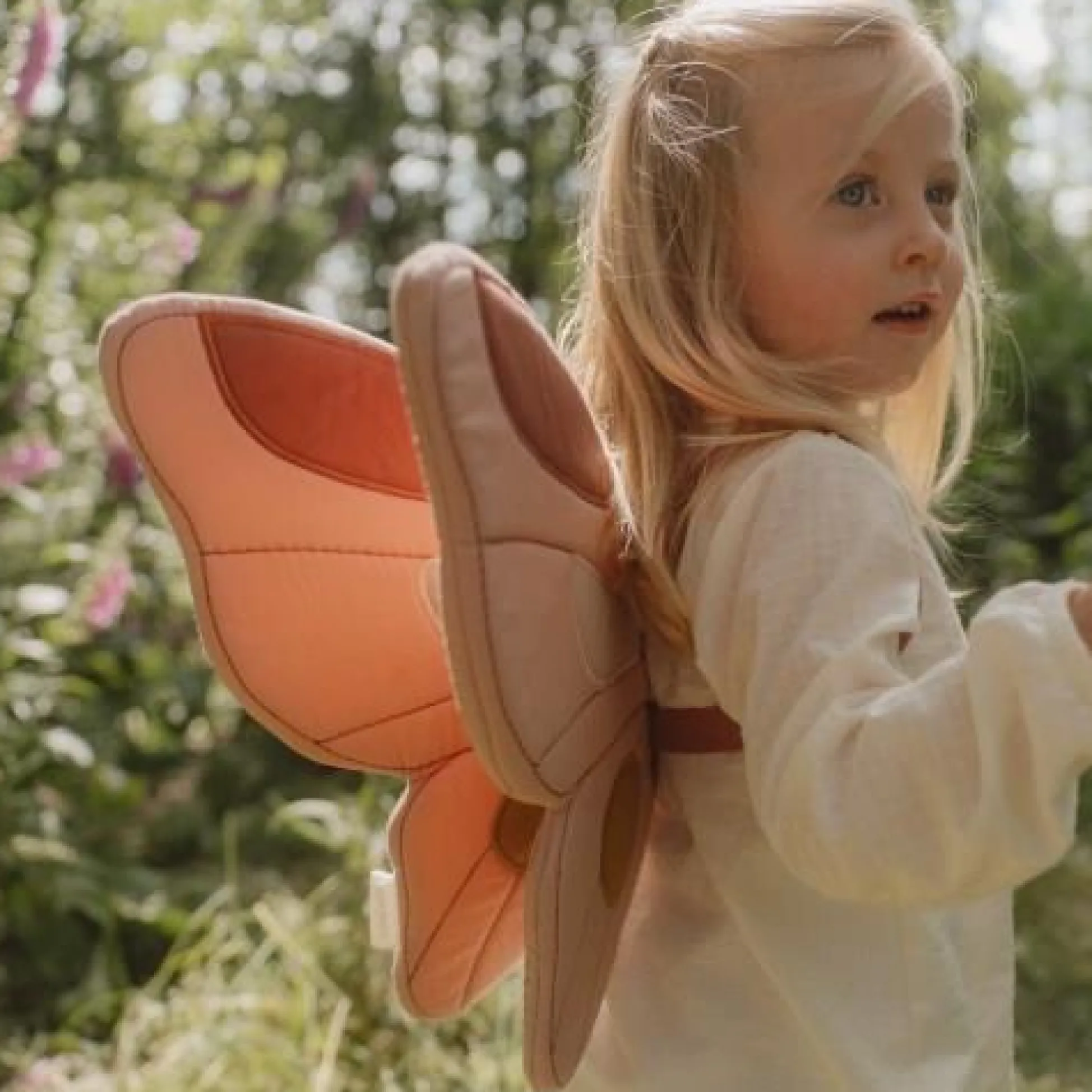 Fairy wings and magic wand - Pink - Fairy Garden