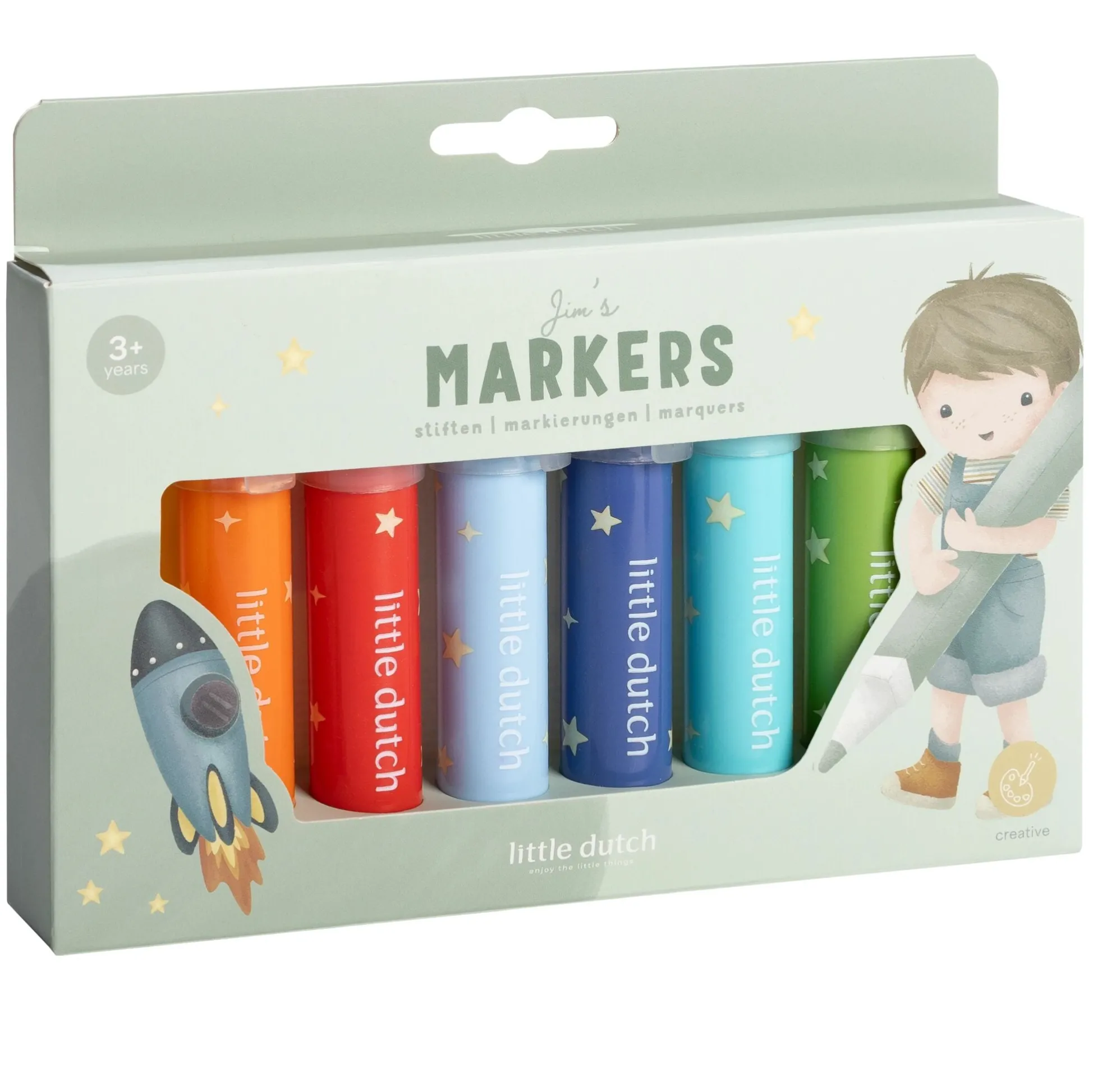 Felt-tip pens - Multicolored - Essentials - Jim