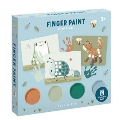Finger paint set - Forest Friends