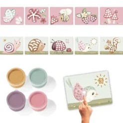 Finger paint set - Pink - Fairy Garden