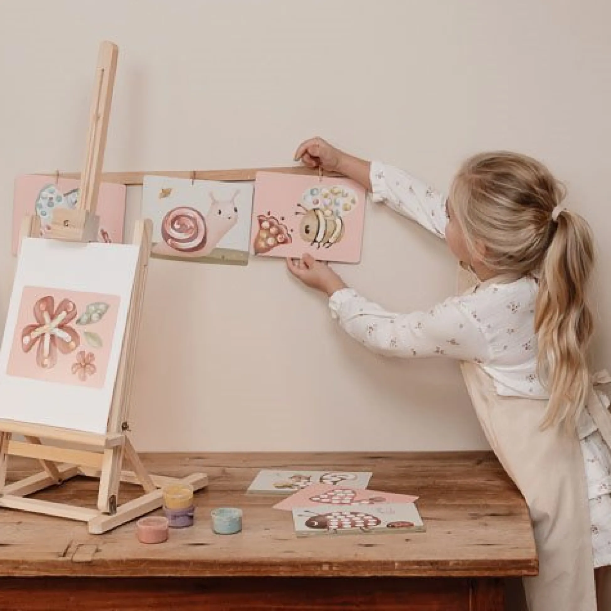 Finger paint set - Pink - Fairy Garden