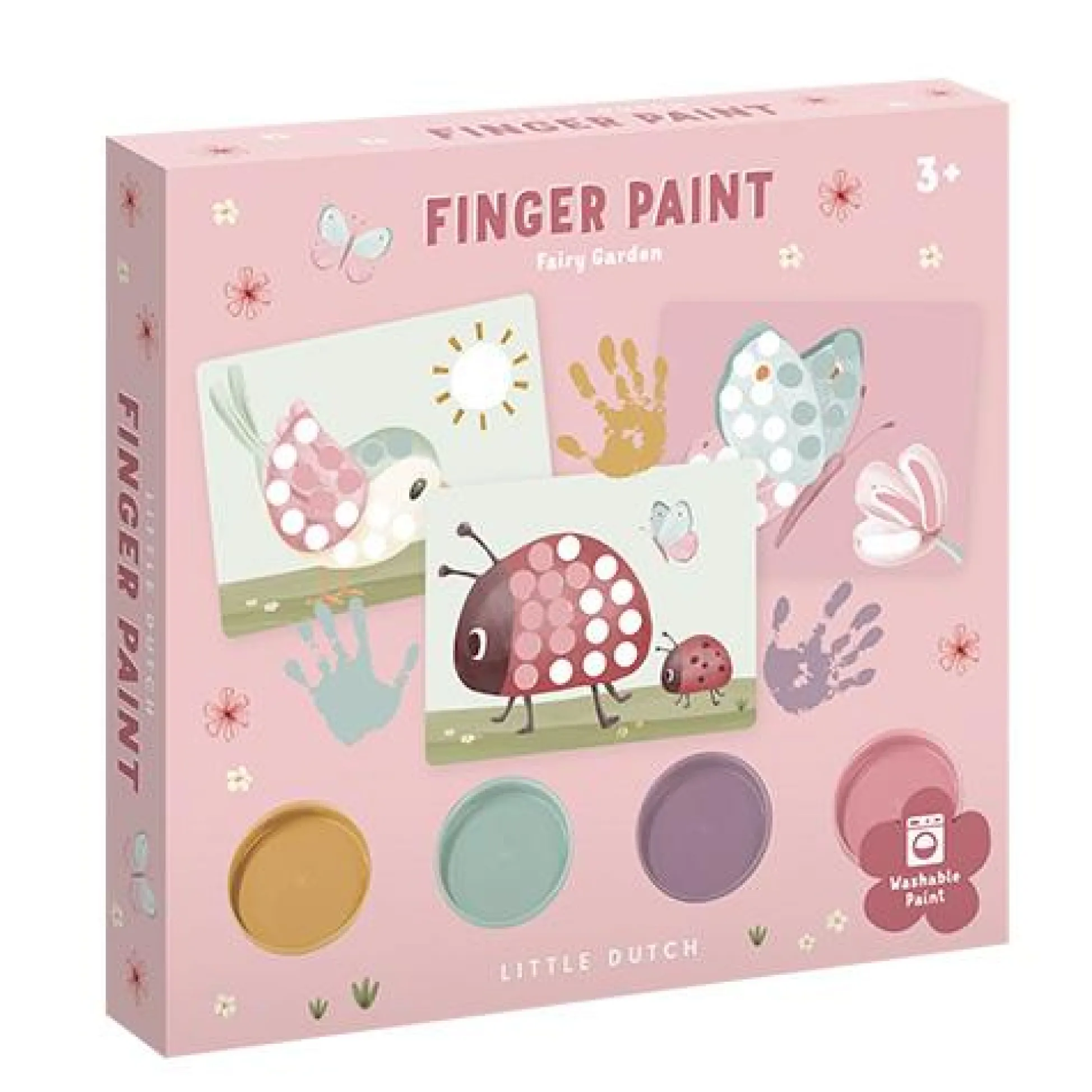 Finger paint set - Pink - Fairy Garden