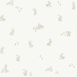 Fleece wallpaper Baby Bunny
