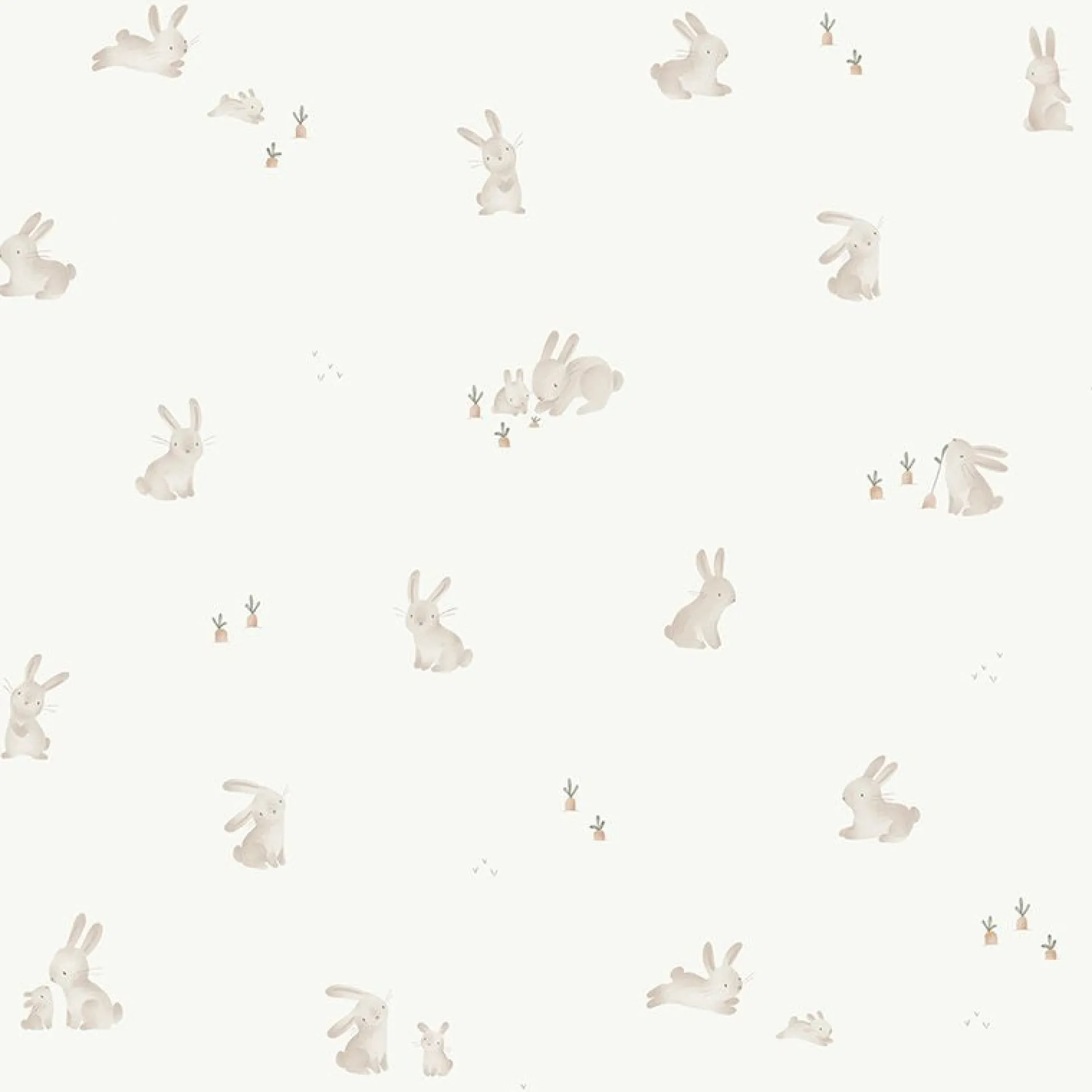 Fleece wallpaper Baby Bunny