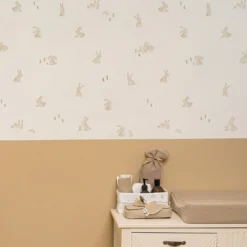 Fleece wallpaper Baby Bunny